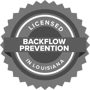 licensed for backflow prevention